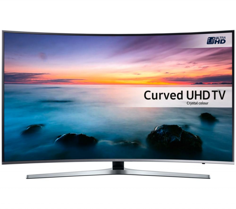 49" Samsung UE49KU6670 Curved Ultra HD HDR 4K Freeview HD Smart LED TV